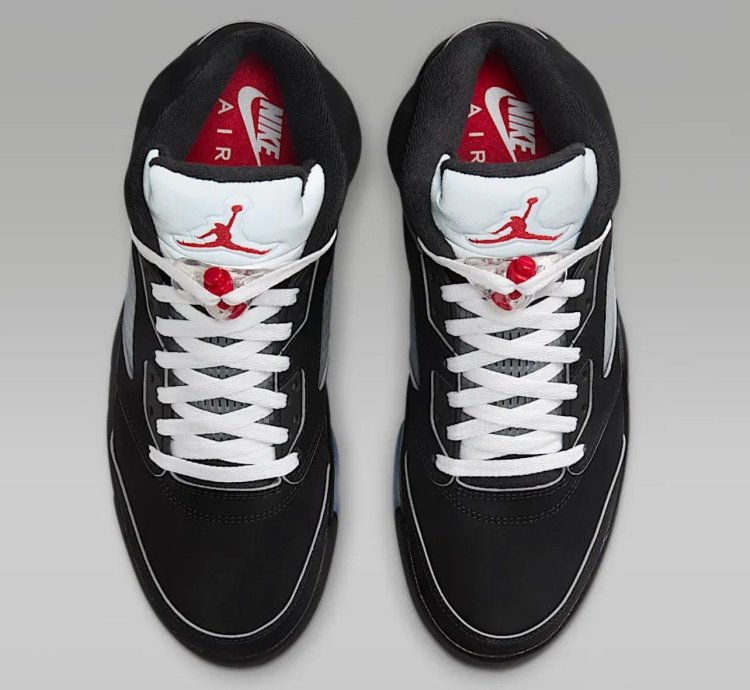 Size 12- Air Jordan 5 Retro OG Black Metallic Reimagined