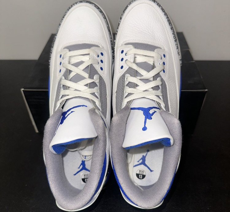 Size 13 - Jordan 3 Retro Mid Racer Blue