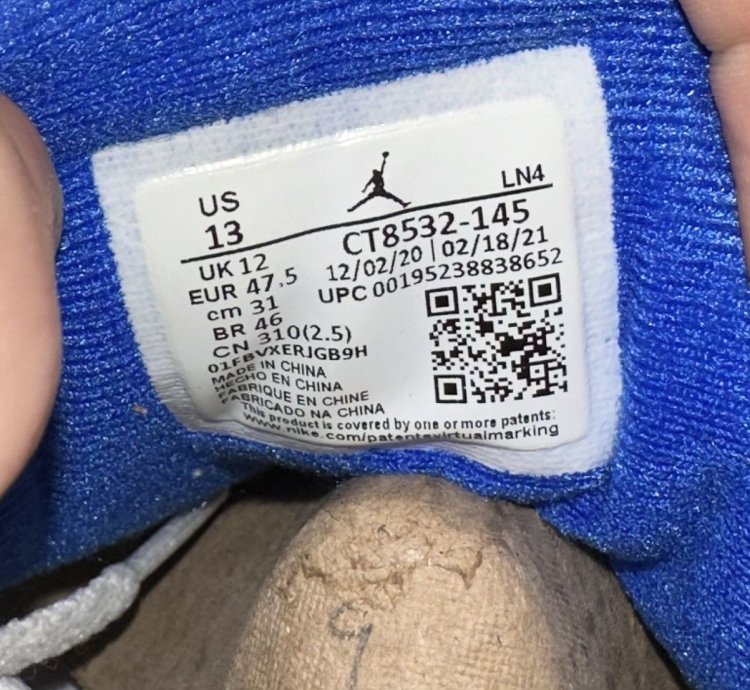 Size 13 - Jordan 3 Retro Mid Racer Blue