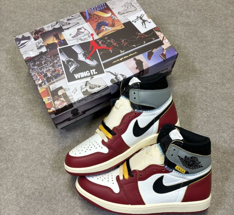 Size 8 Air Jordan 1 Retro High OG SP Union LA Chicago Shadow