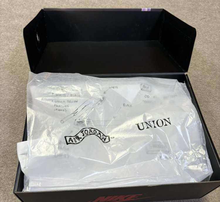 Size 8 Air Jordan 1 Retro High OG SP Union LA Chicago Shadow
