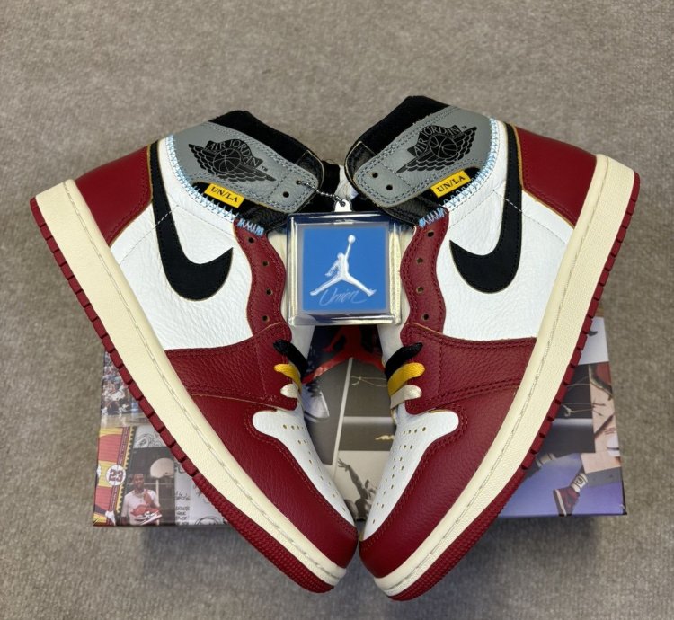 Size 8 Air Jordan 1 Retro High OG SP Union LA Chicago Shadow