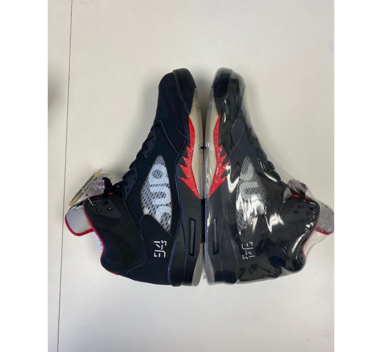 Supreme Air Jordan 5 Retro Black