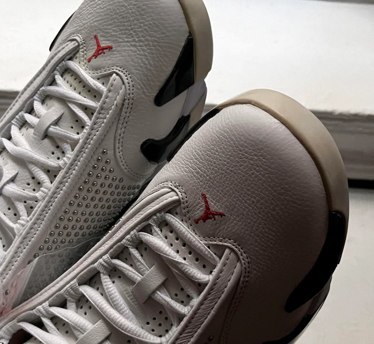 Supreme Jordan 14 black white Red