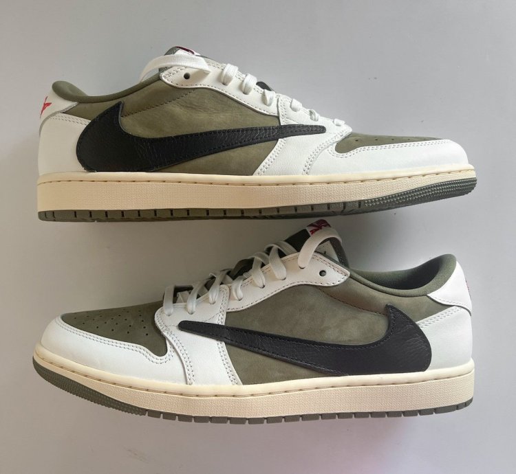 Travis Scott Air Jordan 1 Low SP Medium Olive