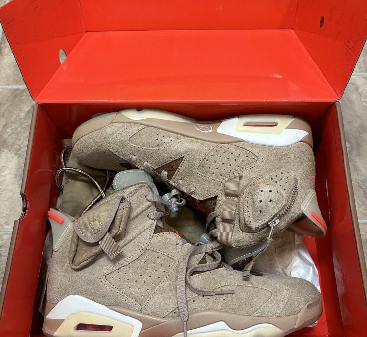 Travis Scott Khaki Jordan 6