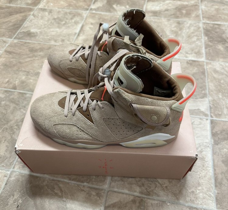 Travis Scott Khaki Jordan 6