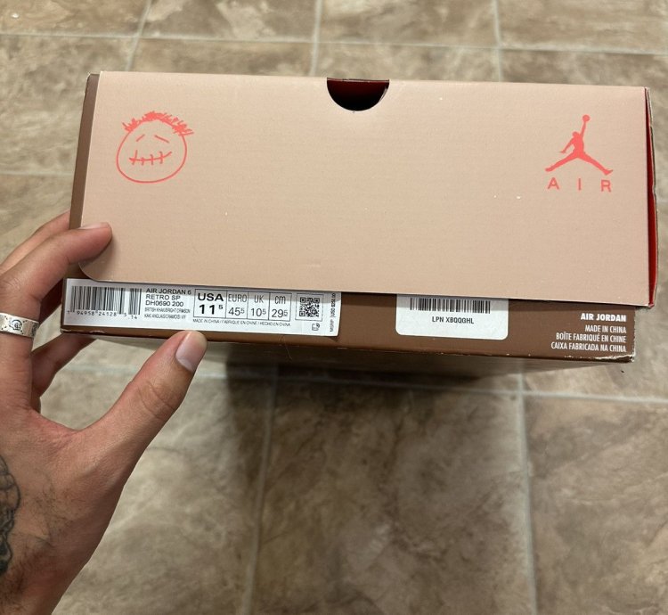 Travis Scott Khaki Jordan 6