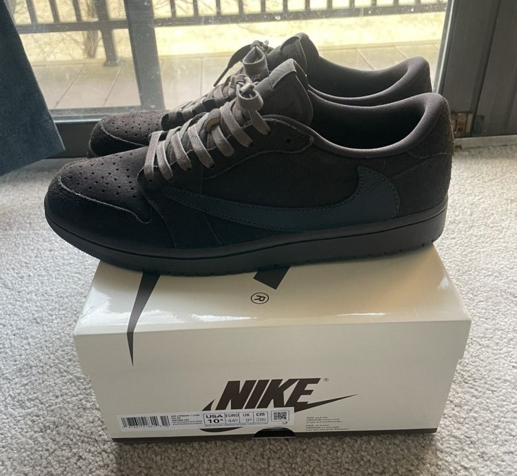 Travis scott velvet brown J1 low