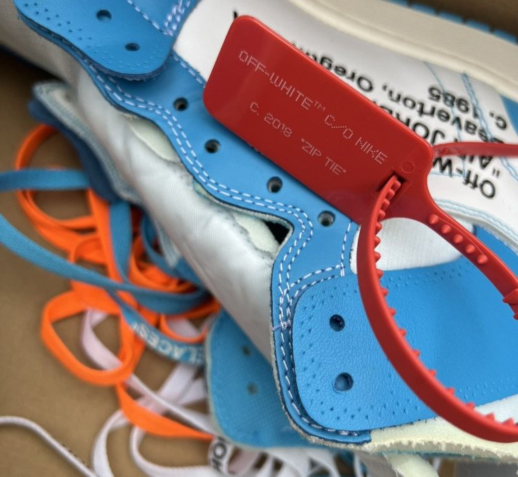 UNC off white Jordan ones