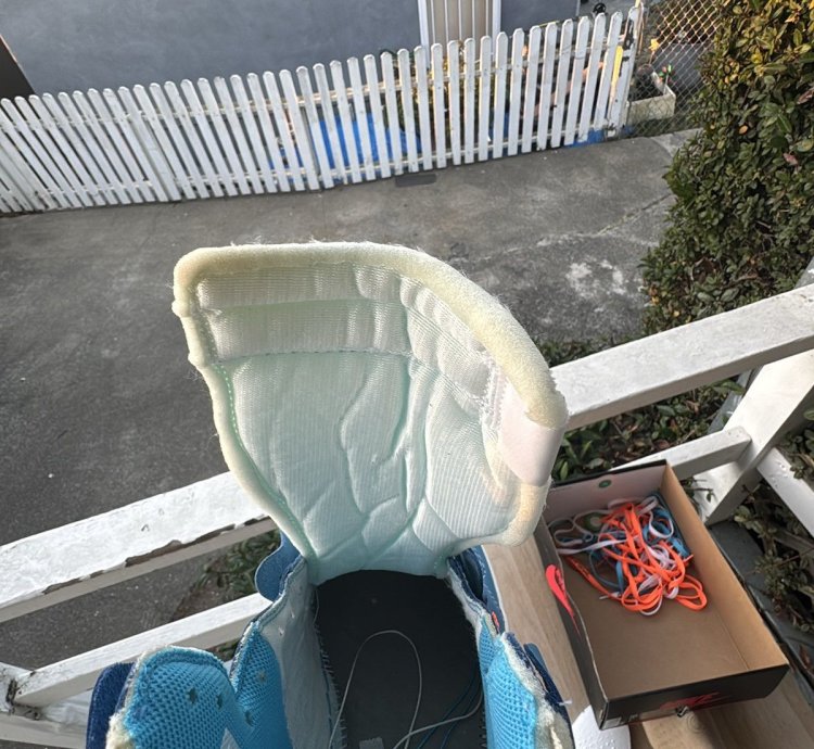 UNC off white Jordan ones