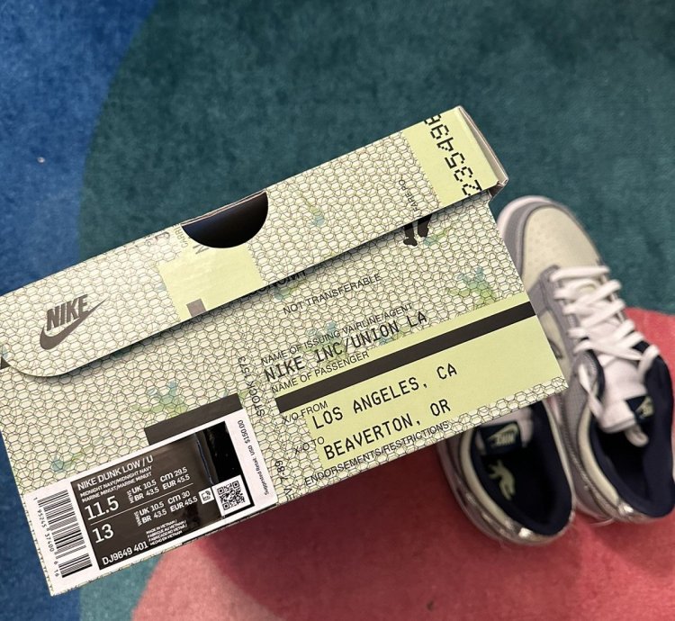 Union Dunk Low Passport Pack Pistachio