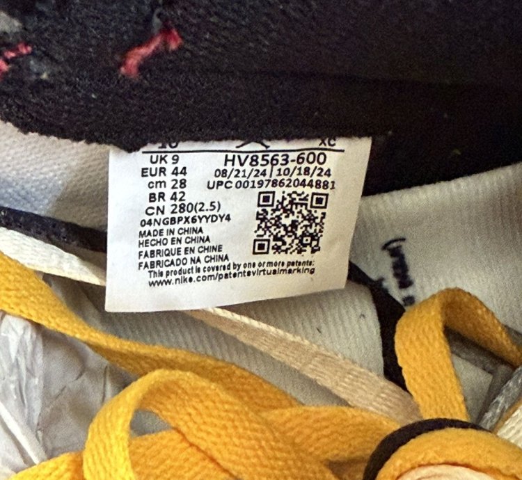 Union Jordan 1 Retro High OG SP Chicago Shadow