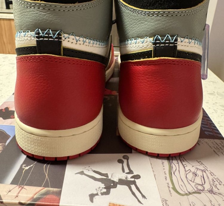 Union La Jordan 1 - Chicago Shadow- size 11 5