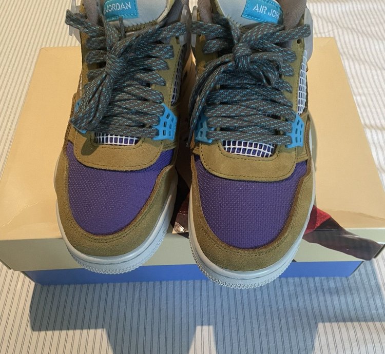 Union LA Jordan 4 Desert Moss