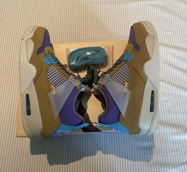 Union LA Jordan 4 Desert Moss