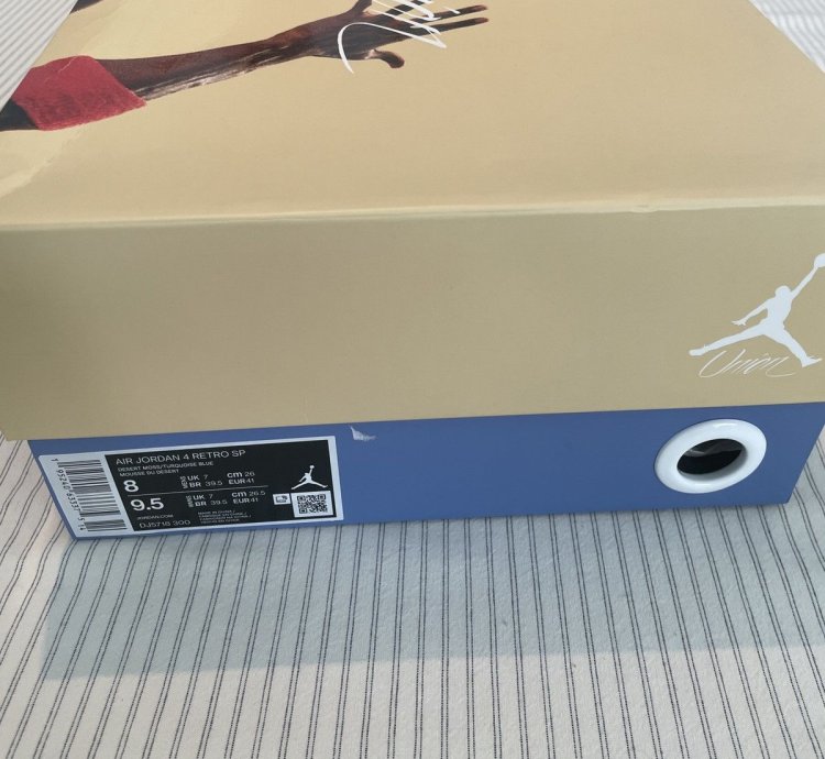 Union LA Jordan 4 Desert Moss