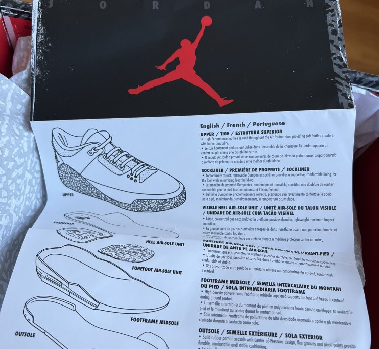 White Cement Air Jordan 3