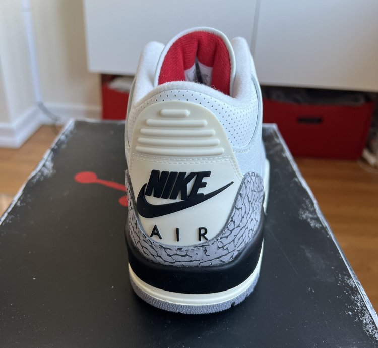 White Cement Air Jordan 3