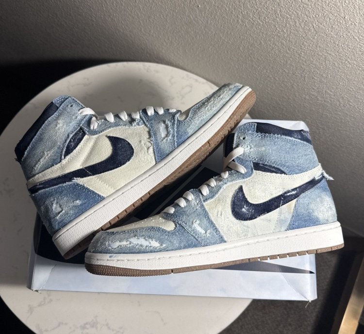 Who Decides War Air Jordan 1 High Denim 1 of 150