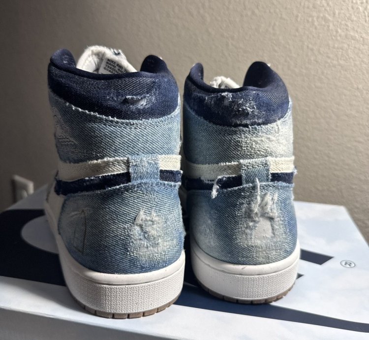 Who Decides War Air Jordan 1 High Denim 1 of 150