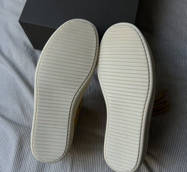 (43 5) Lemon Porterville Rick Owens Ramone Sneakers