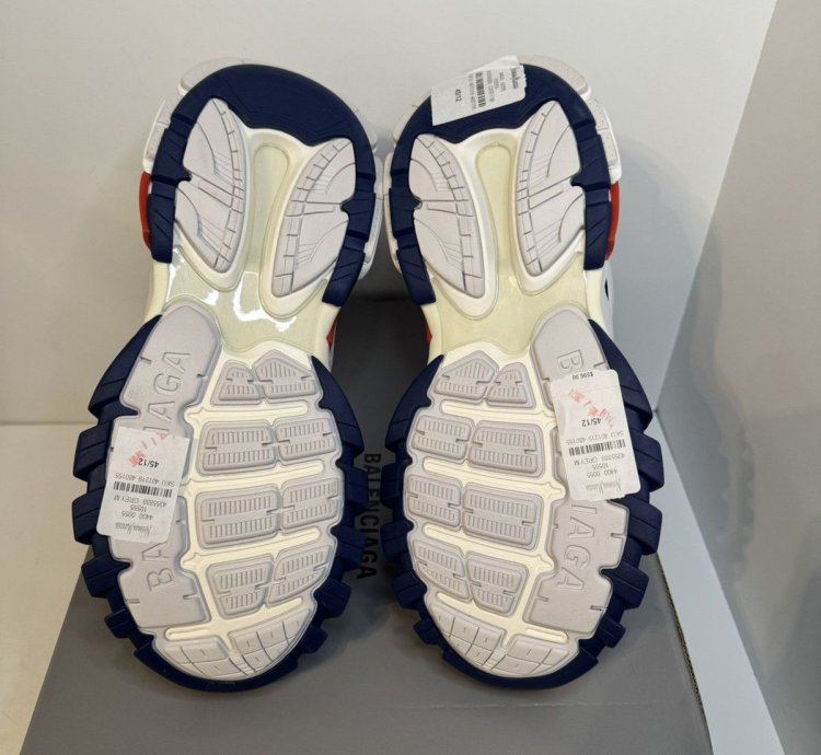 1290 Balenciaga Track Hike Multi Color High-Top Sneakers