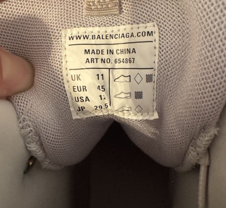 1290 Balenciaga Track Hike Multi Color High-Top Sneakers