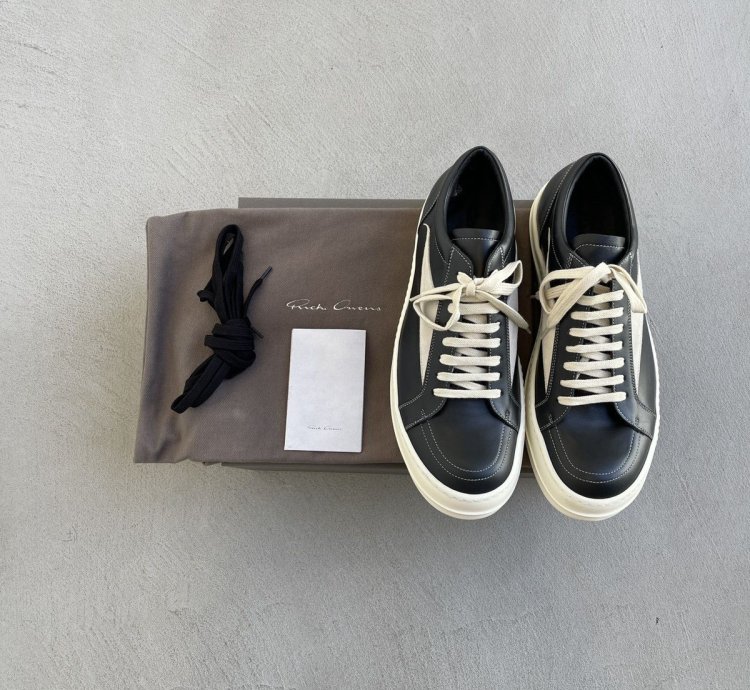 2023 Rick Owens Strobe Vintage Sneakers Vans - Size 45