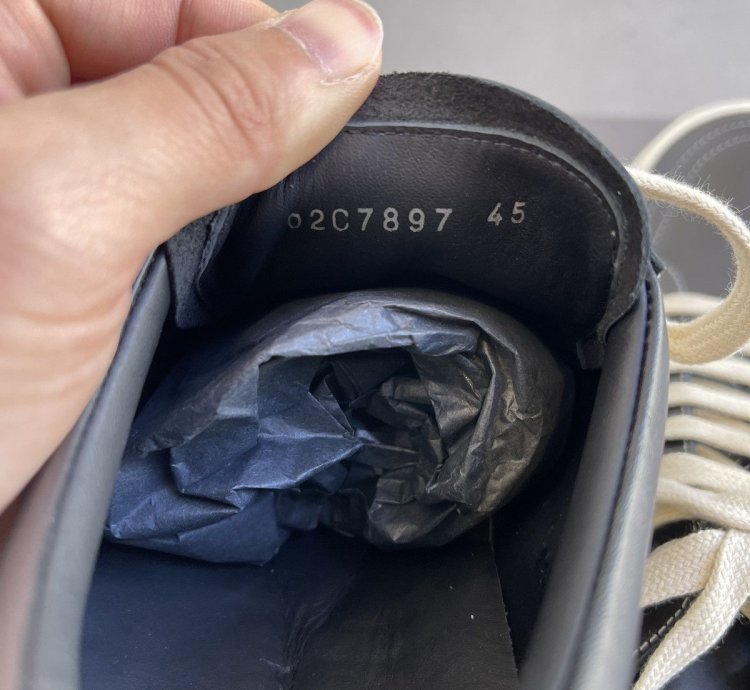 2023 Rick Owens Strobe Vintage Sneakers Vans - Size 45
