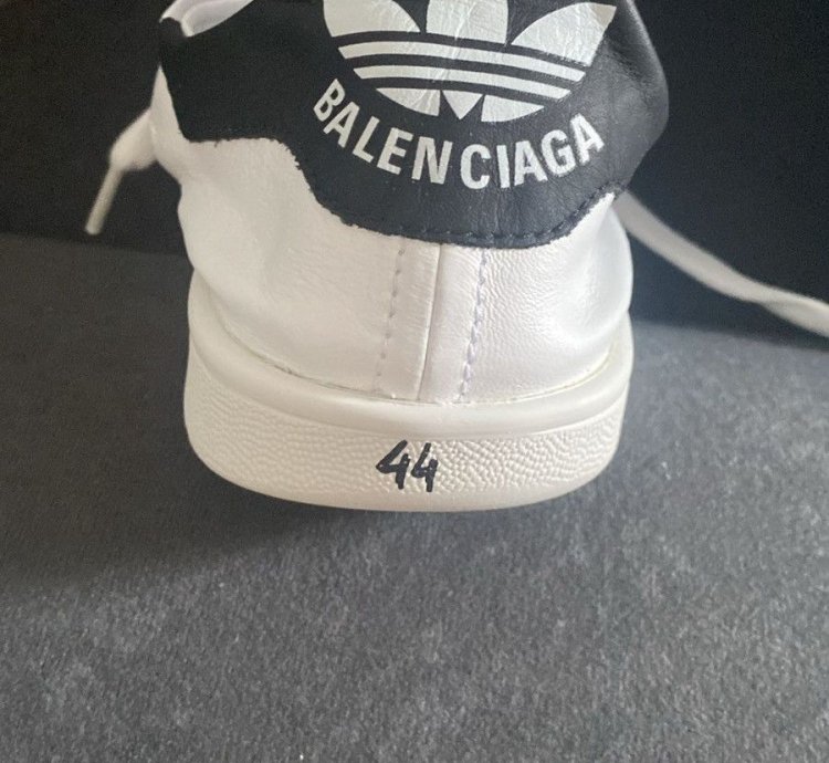 Adidas Balenciaga Stan Smith black white