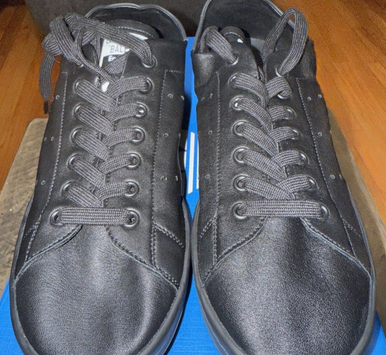Adidas Balenciaga Stan Smiths in all black
