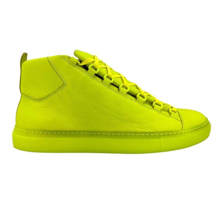 Arena Sneaker High Leather Neon Green