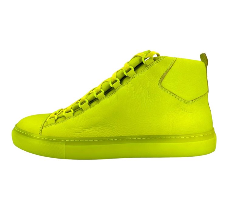 Arena Sneaker High Leather Neon Green
