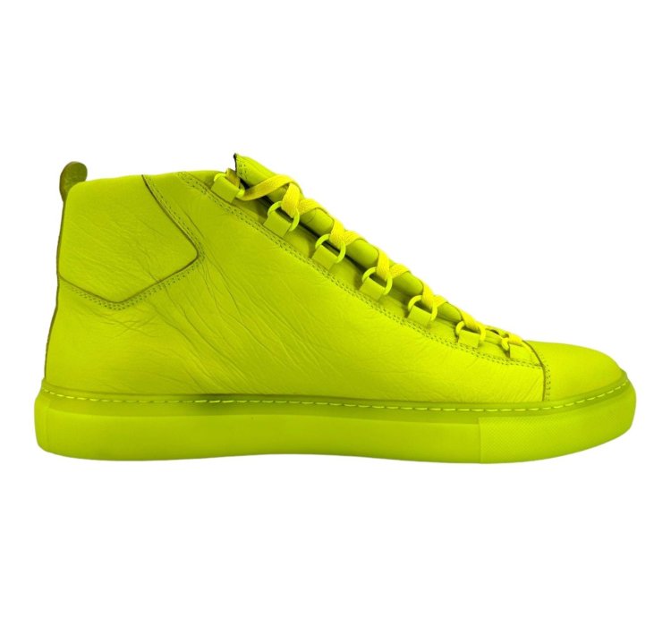 Arena Sneaker High Leather Neon Green