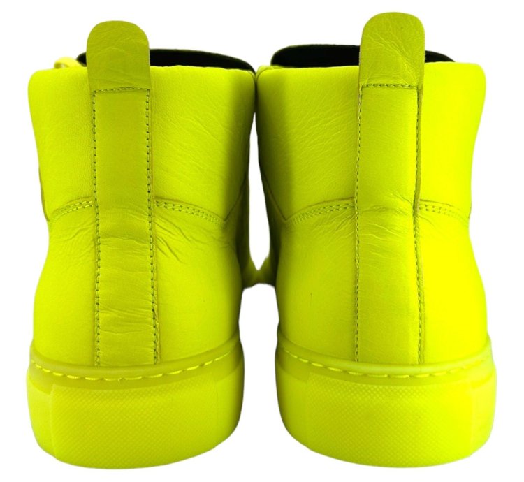Arena Sneaker High Leather Neon Green