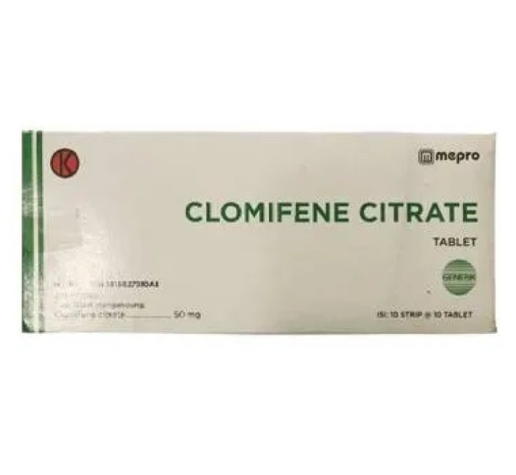 Clomifene Citrate 50mg Treating Infertility Original Product