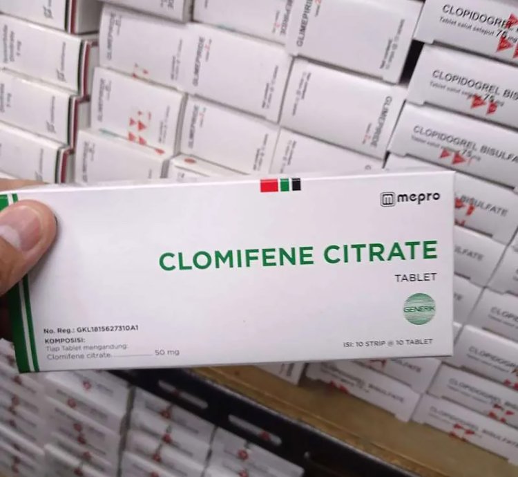 Clomifene Citrate 50mg Treating Infertility Original Product