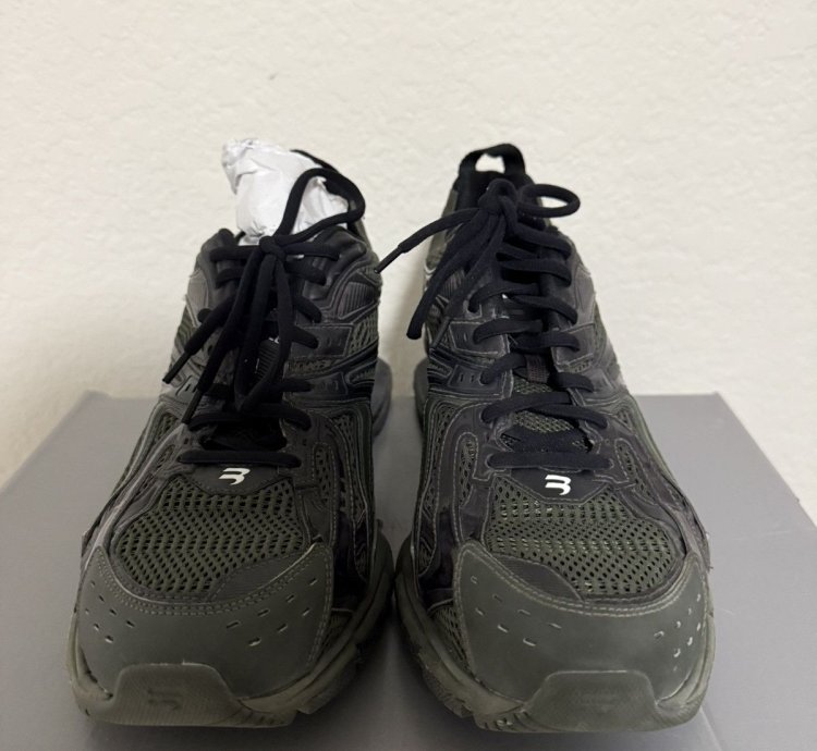 Balenciaga -Pander Sneaker Dark Green (44)