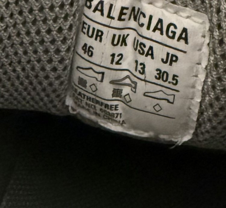Balenciaga -Pander Sneaker Grey Blue (46)