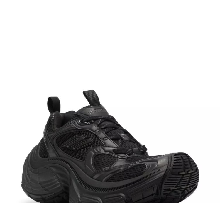 Balenciaga 10XL Black Low Top Sneakers New FW24
