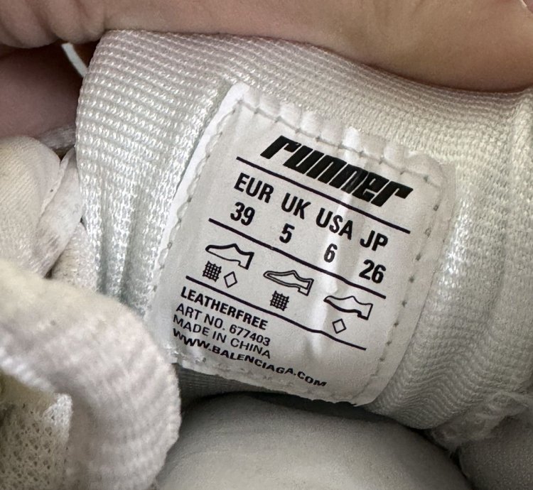 Balenciaga Black Graffiti painted Runners