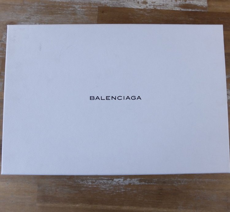 BALENCIAGA black high leather sneakers 12 US 11 UK 44