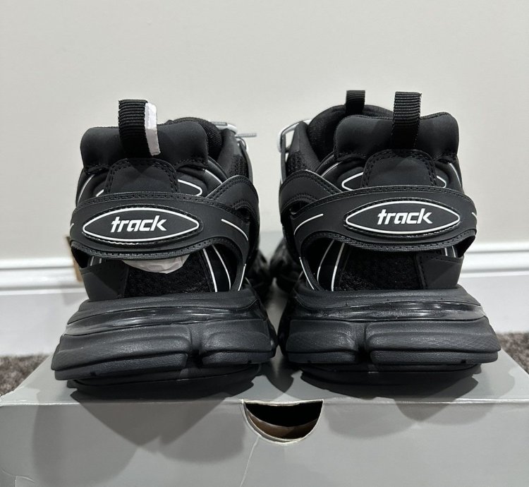 Balenciaga Black Track Sneakers