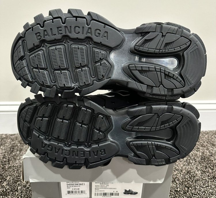 Balenciaga Black Track Sneakers