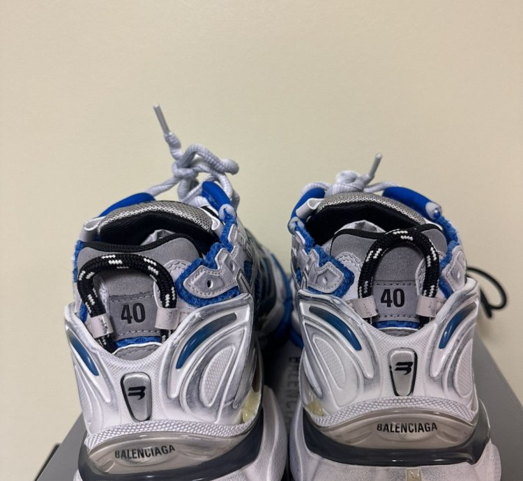 Balenciaga Blue Low top Runner