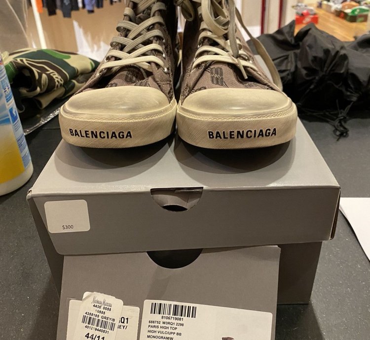 Balenciaga Distressed Sneaker