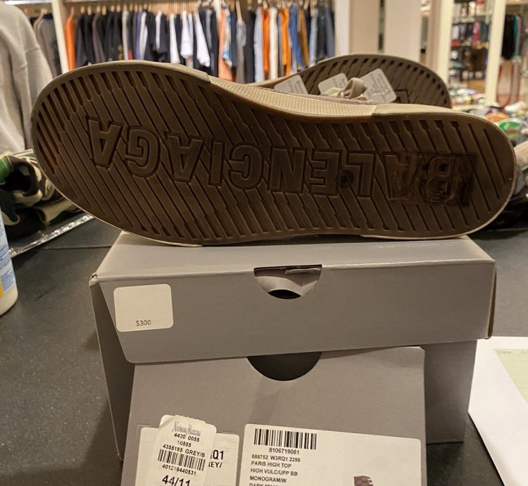 Balenciaga Distressed Sneaker