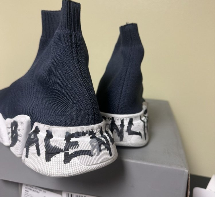 Balenciaga Graffiti Knit Runner