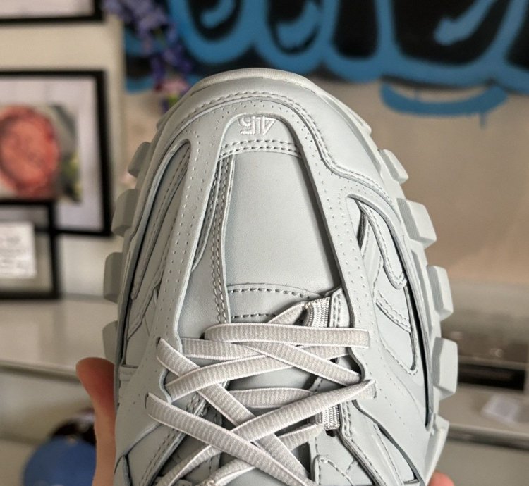 BALENCIAGA GREY TRACK SNEAKERS